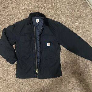 Carhartt black DUCK INSULATED TRADITIONAL COAT - 3 WARMEST RATING